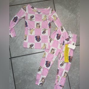 Girls 2pc princess pjs